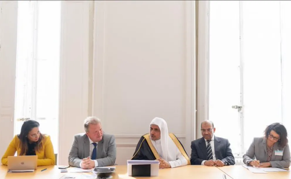 HE Dr. Mohammad Alissa met with the Saudi-French Parliamentary Friendship Committee in Paris