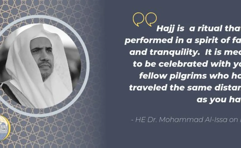 HE Dr. Mohammad Alissa shares his Hajj Reflections