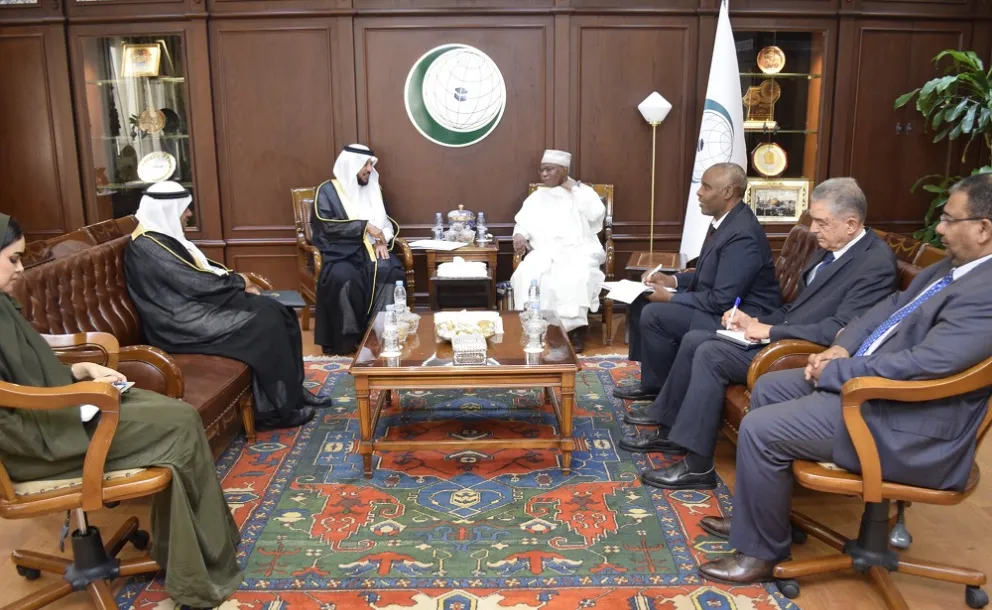 His Excellency Mr. Hissein Brahim Taha, the Secretary-General of the OIC, received His Excellency Dr. Abdulrahman Al-Zaid, Deputy Secretary-General of the MWL