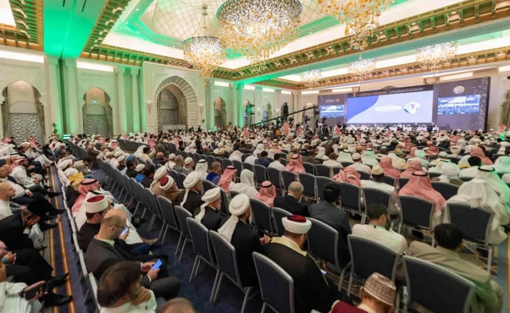 MWL was joined by over 1,000 Islamic scholars who At the Global Forum on Moderate Islam