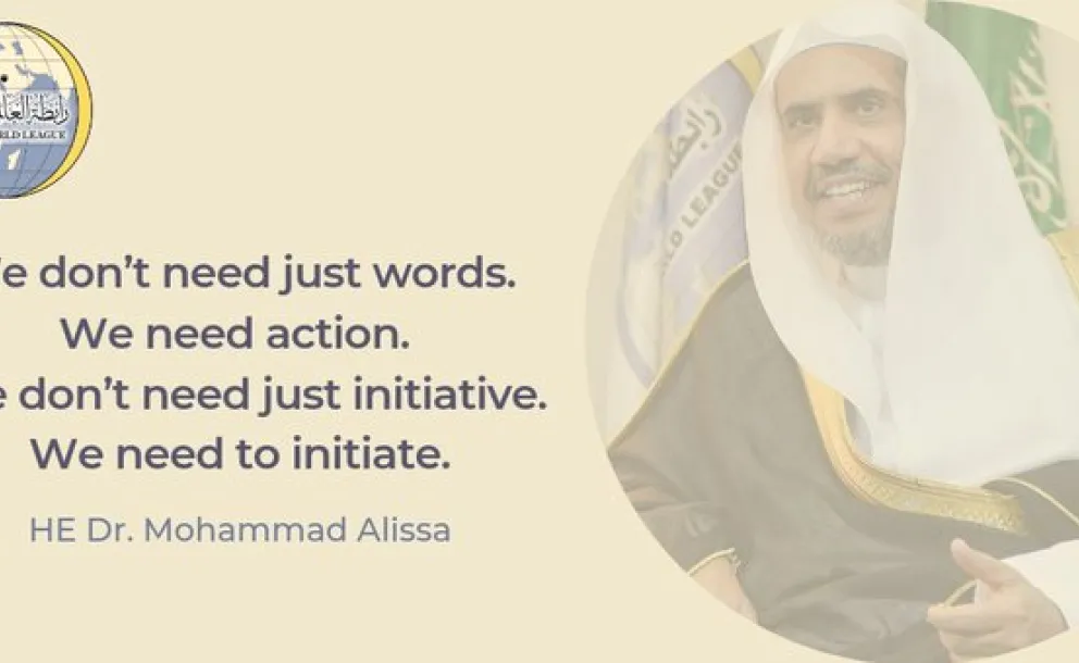 HE Dr. Mohammad Alissa: It is critical that we translate words into action and move beyond initiative to initiate