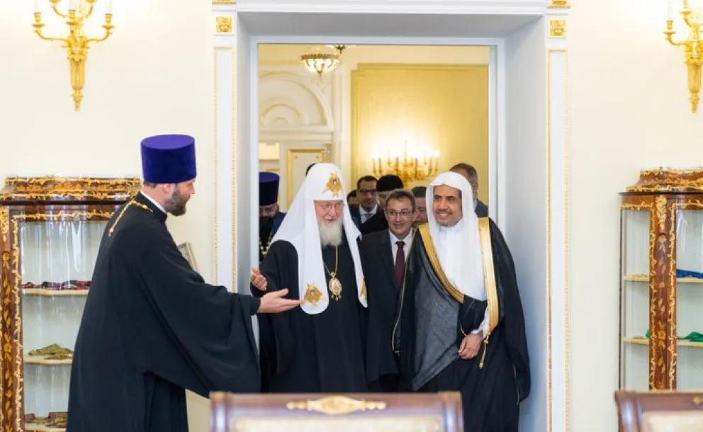 Last year, as part of the MWL's mission to expand interfaith unity, HE Dr. Mohammad Alissa met with the the Patriarch Kirill of Moscow