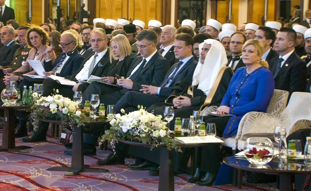 The Muslim World League brought together political, religious, academic, and cultural leaders in Croatia