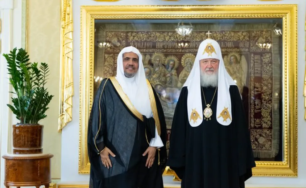 To further the MWL's commitment to interfaith outreach, HE Dr. Mohammad Alissa met with the Patriarch Kirill of Moscow and All Russia last year