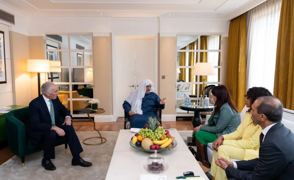 HE Sheikh Dr. Mohammad Alissa, the Secretary-General of the MWL met with the leaders of the Woolf Institute at the University of Cambridge in the UK