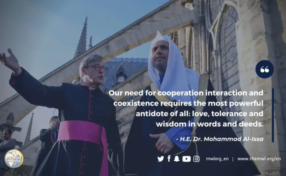 HE Dr. Mohammad Alissa : We are all called to love one another