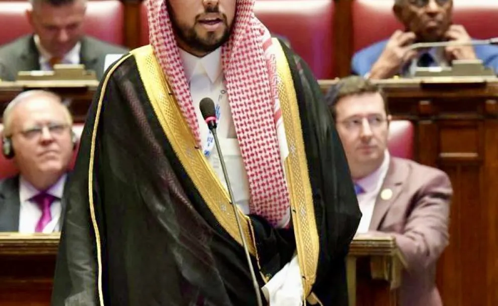 Mr. Abdulwahhab Al-Shehri, Assistant to the Secretary-General for Corporate Communication, delivered the Muslim World League’s address at the Second Parliamentary Conference on Interfaith Dialogue