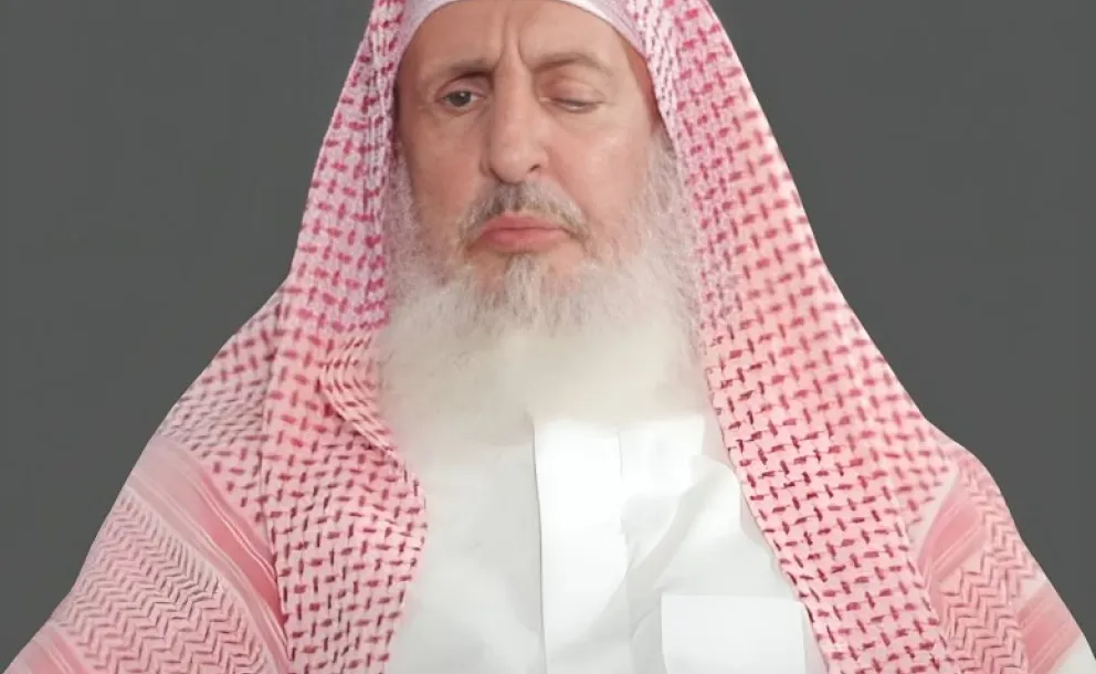 Cheikh Abdulaziz bin Abdullah Al Sheikh, Grand Mufti du Royaume d'Arabie Saoudite, Président du Conseil des grands savants,