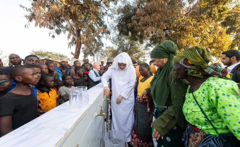 The project encompasses six zones and utilizes solar energy to ensure sustainability. It features storage and pump units, providing essential support to thousands in need who have long endured a scarcity of access to a safe and clean water source.