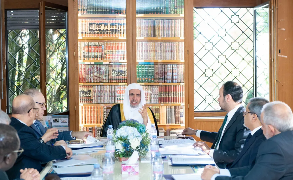 His Eminence Sheikh Dr.Mohammed Al-issa  chaired the annual Board of Directors meeting of the Geneva Islamic Cultural Foundation. 