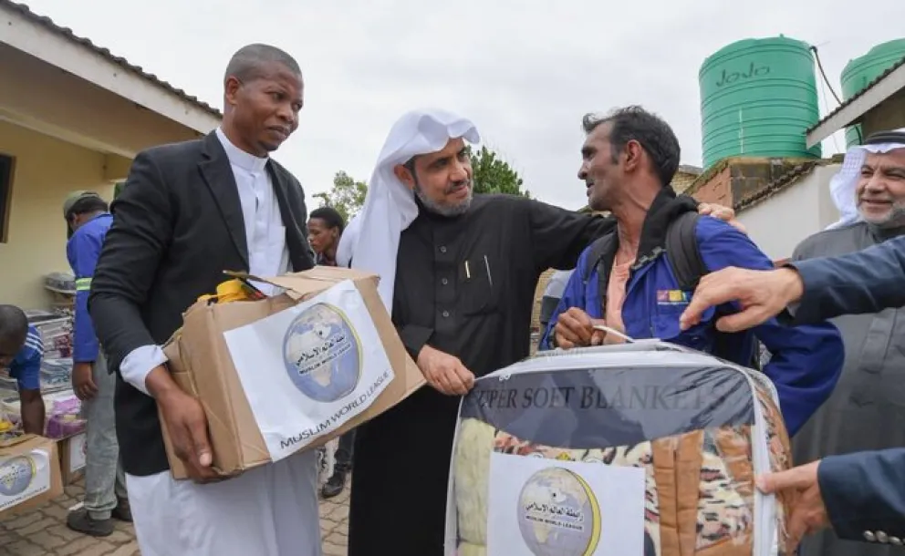 The Muslim World League's community aid programs in Comoros have reached 1.1+ million individuals