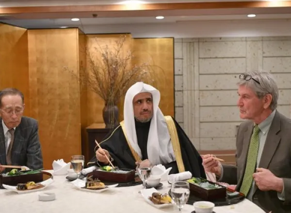 HE MWL SG Dr. Alissa meets in Japan Peace Reseach &amp; Hiroshima documents Bomb amounting to 10000 used for multi purposes, including medical &amp; social ones