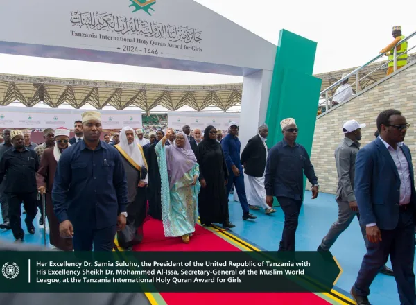 Africa is witnessing historic Quranic initiatives launched by the Muslim World League, in the presence of His Excellency Sheikh Dr. Mohammed Alissa, Secretary-General of the Muslim World League and Chairman of the Organization of Muslim Scholars