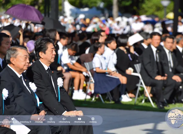 With official invitation SG represents the Islamic seat at Hiroshima atomic bombing Anniversary,amid int'l presence, including west states