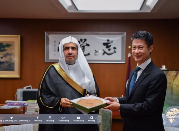 HE MWL SC Dr. Alissa meets HE the Governor of Hiroshima Prefecture