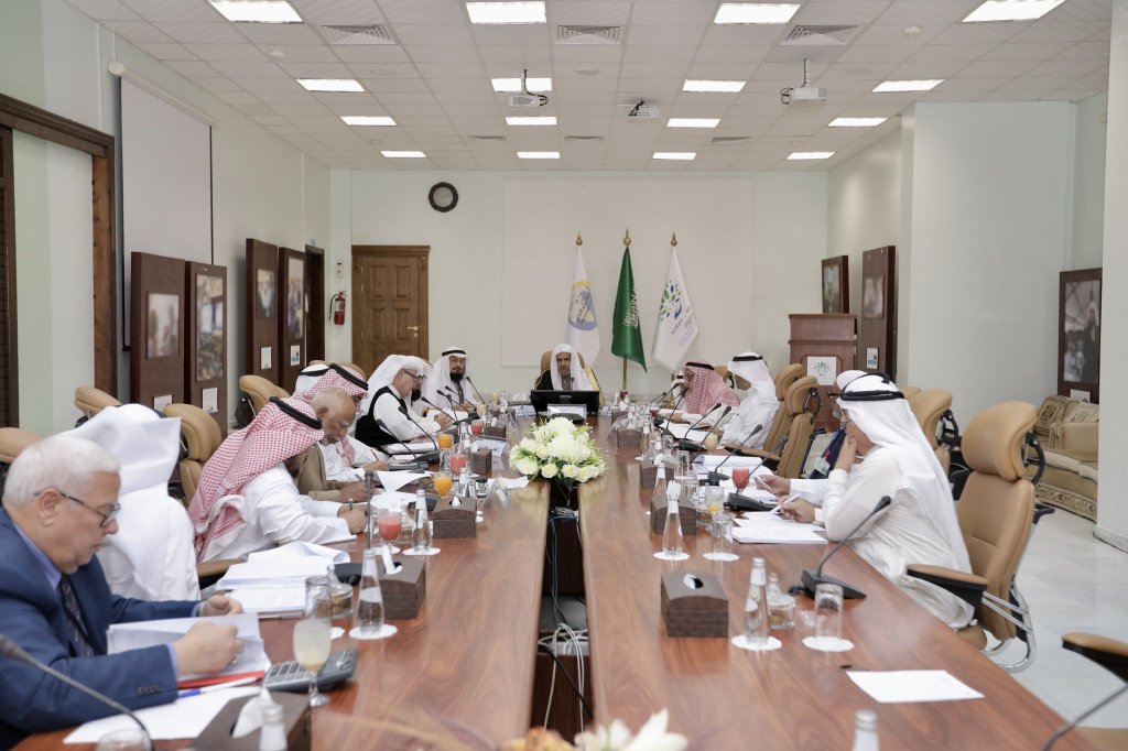 HE Sheikh Dr. Mohammad Alissa presides over the meeting of the Board of Directors of the International Organization for Relief Welfare and Development (IORWD) in the presence of the members of the Board of Excellencies and Eminences. 