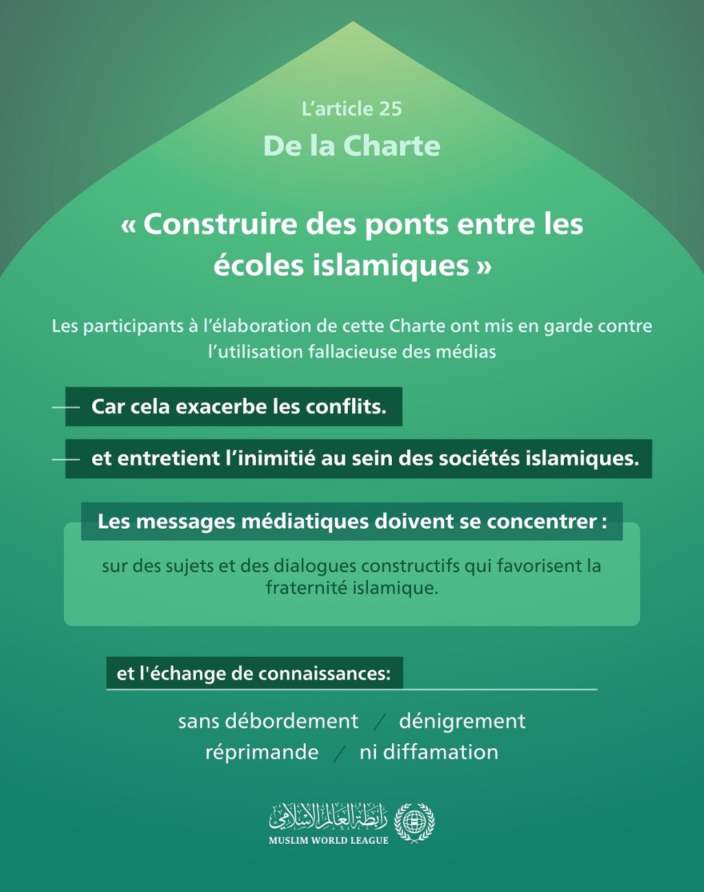 Les médias et l’exacerbation des conflits dans les sociétés islamiques :