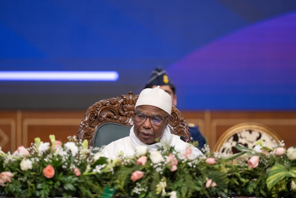 The Secretary General of the Organization of Islamic Cooperation, Mr. Hussein Ibrahim Taha, at the Islamic World League Conference: #GirlsEducation in Muslim Societies, from Pakistan's capital, Islamabad: